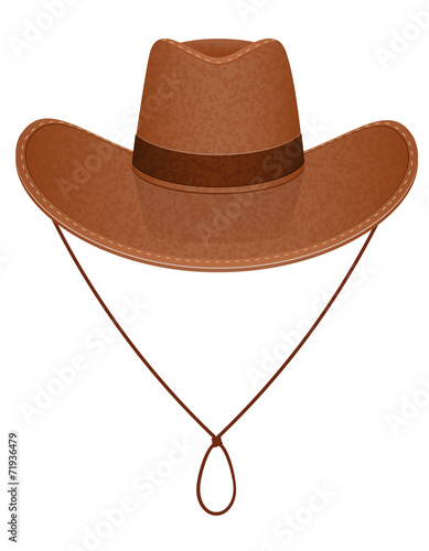 cowboy hat vector illustration
