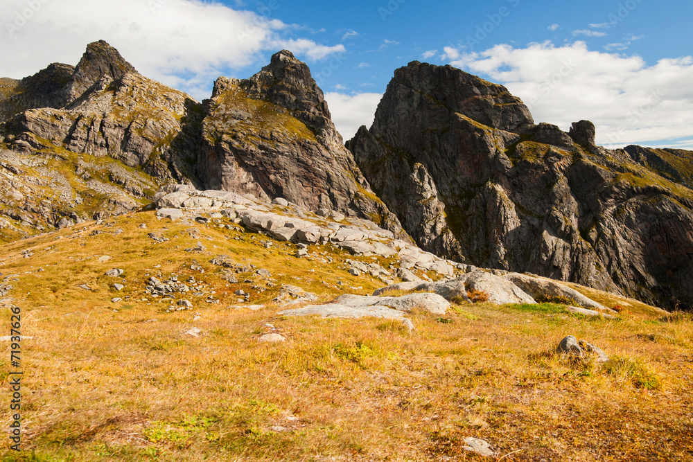 Landschaft auf den Lofoten