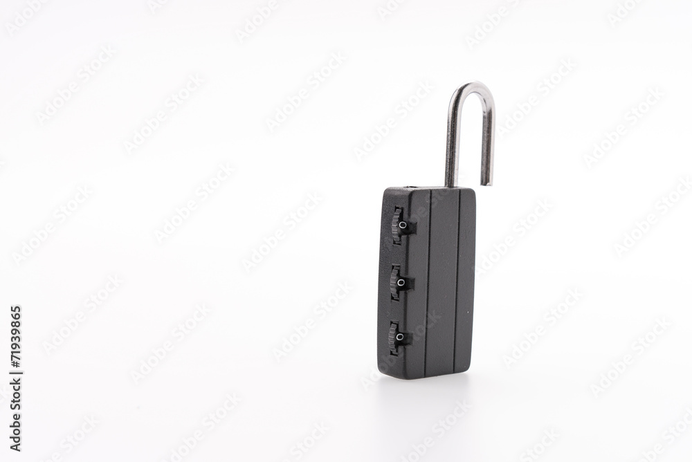 Padlock isolated on white Padlock isolated on white