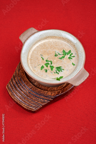 Mushroom cream  soup