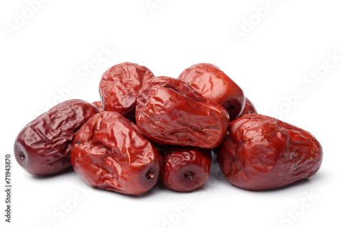 Dried jujube fruits photo