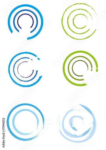 Kreise Logo Elemente