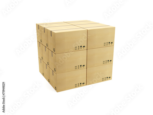 pile of cardboard box © auris