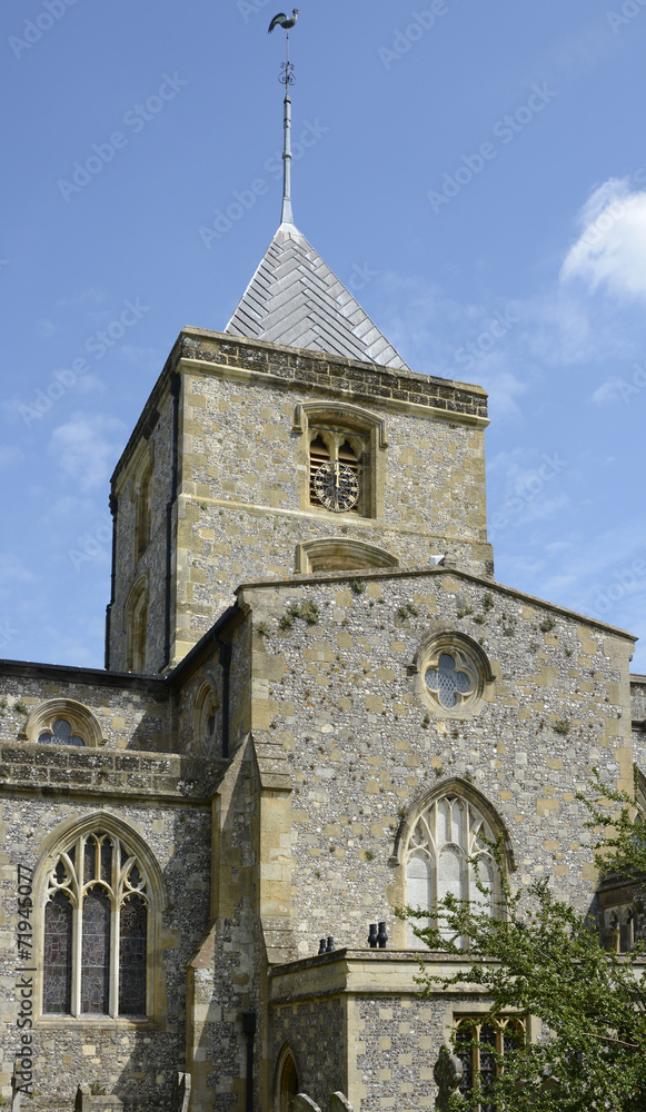 St. Nicholas Church. Arundel. Sussex. England