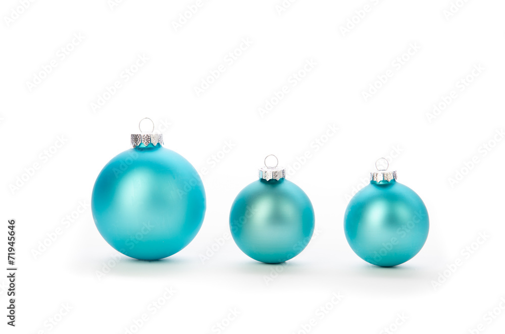 weihnachtskugeln - türkis weihnachtskugeln - türkis