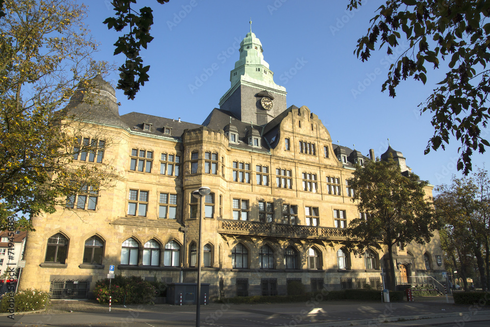 Rathaus der Stadt Recklinghausen, NRW, Deutschland