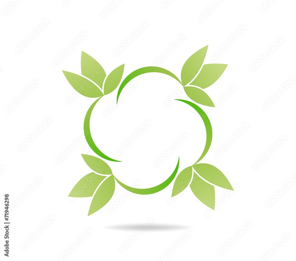 Green life vector icon Green life vector icon