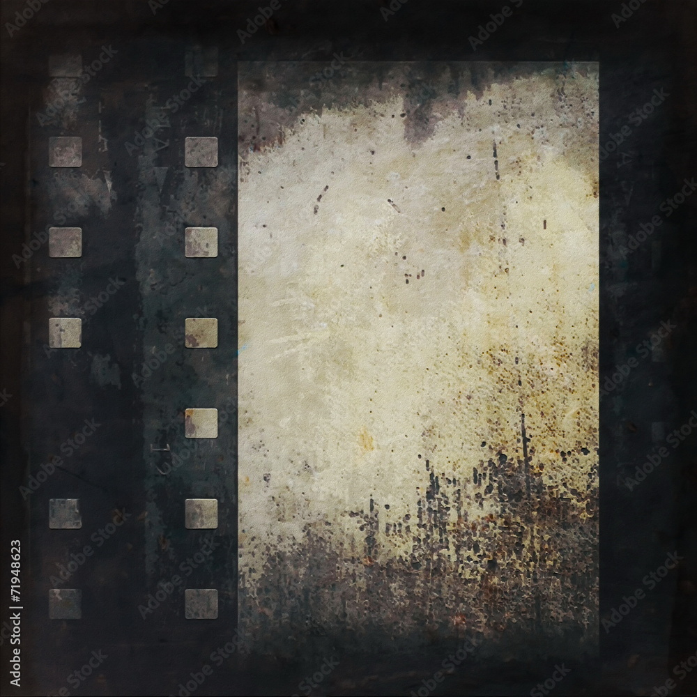 Fototapeta premium old grunge film strip background