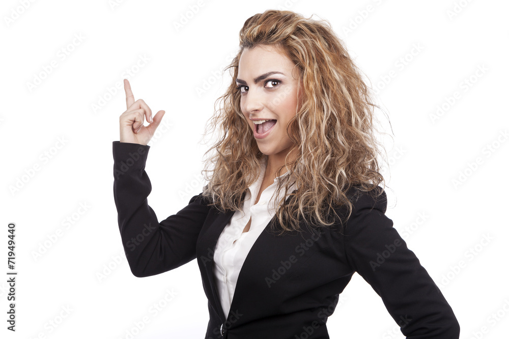 young woman with active expressions young woman with active expressions