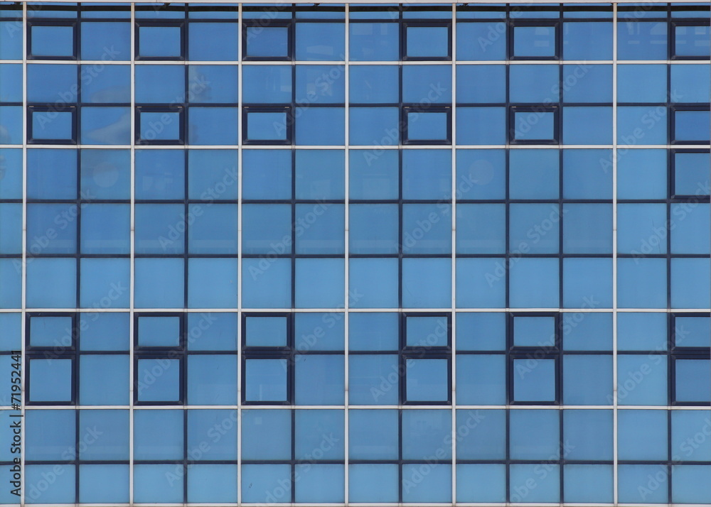 Glass front of a modern building Glass front of a modern building