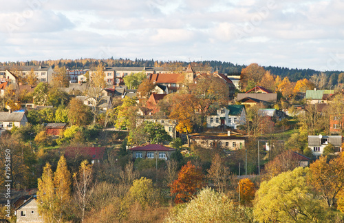 View to the town.
