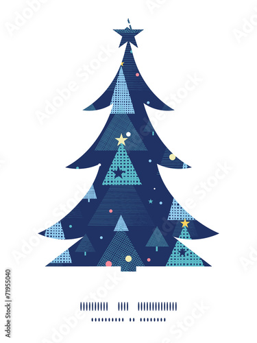Vector abstract holiday christmas trees Christmas tree