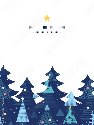 Vector abstract holiday christmas trees Christmas tree