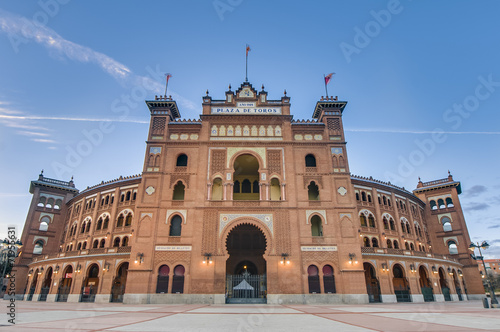 Las Ventas Bullring in Madrid, Spain.