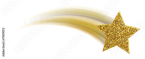 Sternschnuppe - Glitter