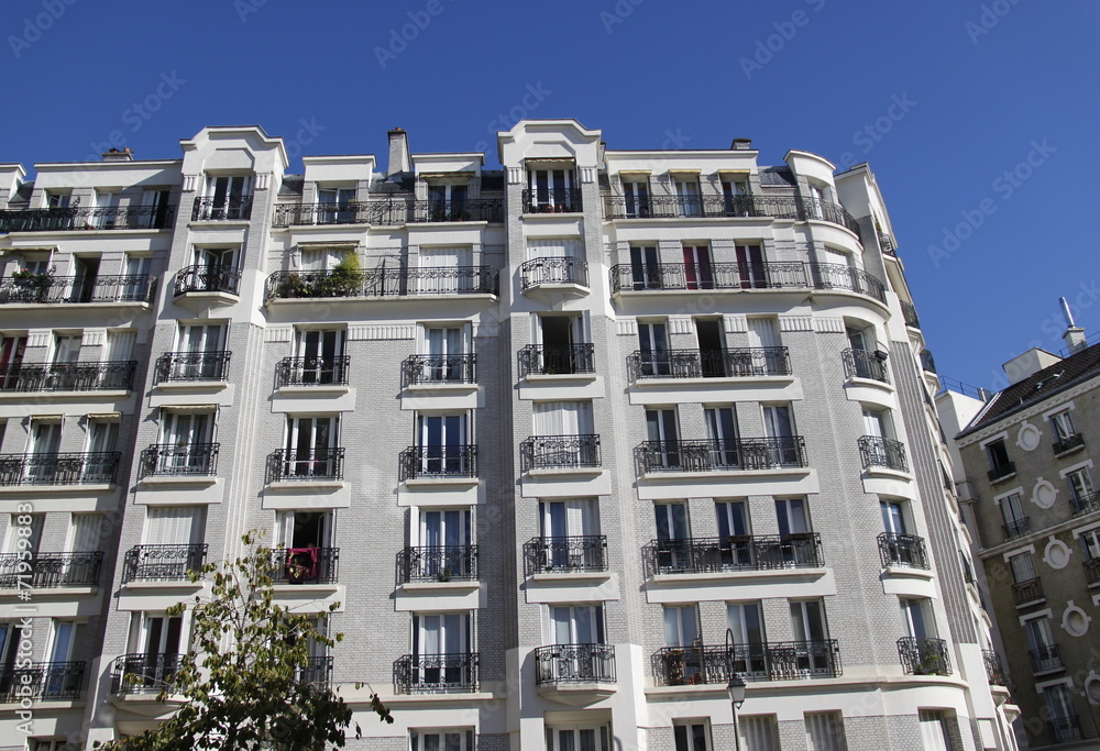 Fototapeta premium Immeuble moderne à Boulogne