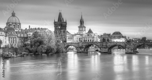 Widok na Most Karola Praga,Czechy. © Patryk Michalski