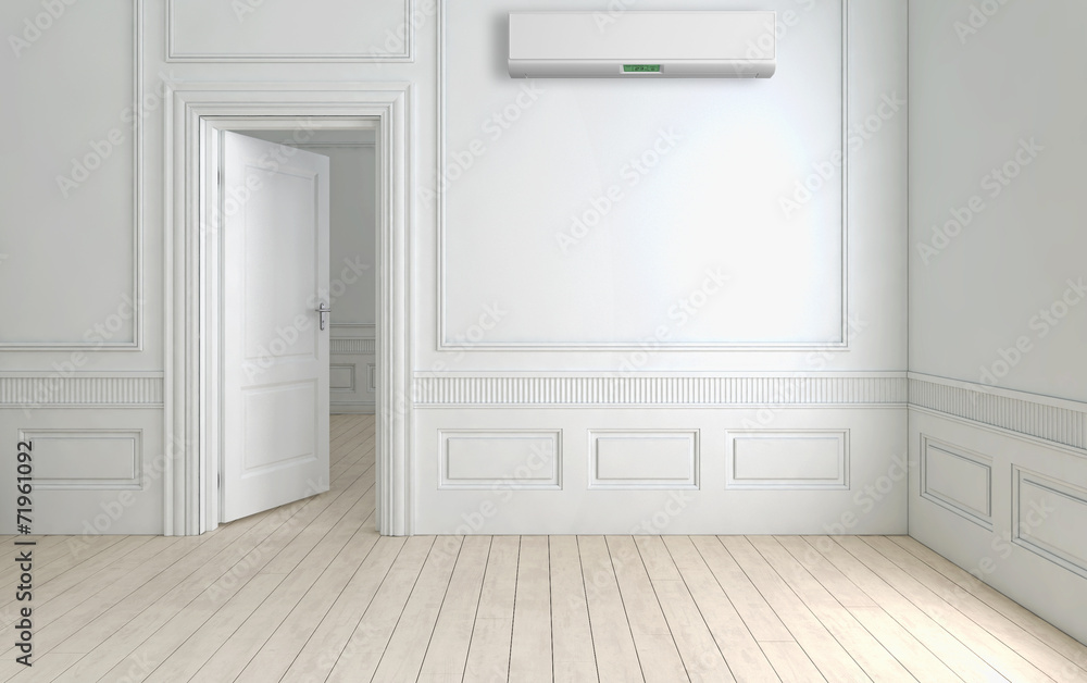 Fototapeta premium Interno con aria condizionata