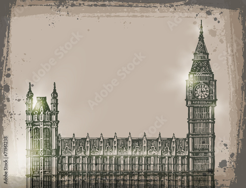 London. Vector format