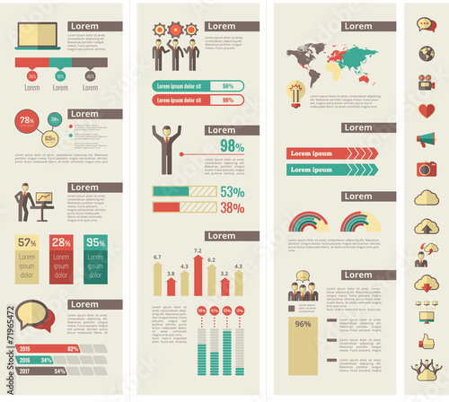 Social Media Infographic Template.