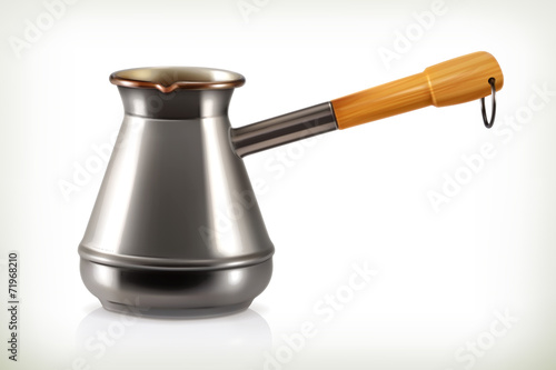 Cezve, vector object