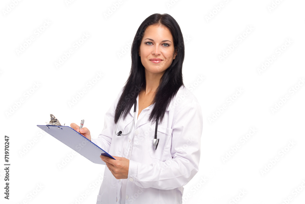 Médica Confiante e Simpatica Médica Confiante e Simpatica