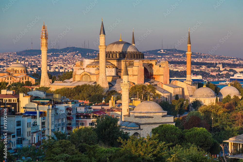 Hagia Sophia, the monument most famous of Istanbul - Turkey