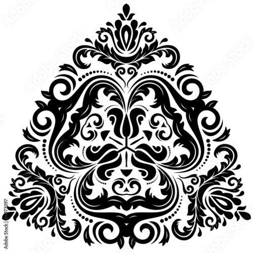 Orient  ornamental round lace