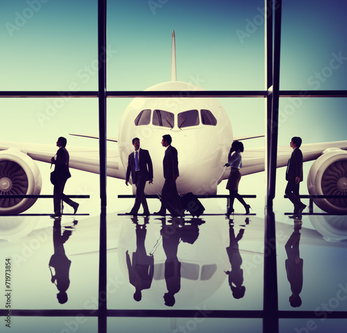 Business People Travel Airport Concepts