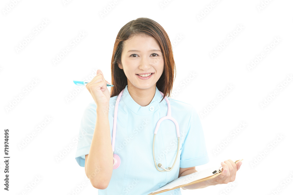 笑顔の看護師 笑顔の看護師