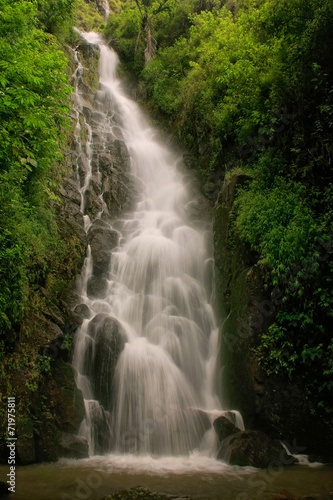 Simangande falls on Samosir island, Sumatra, Indonesia