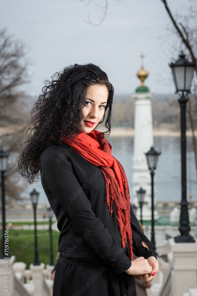 Portrait Of Young Smiling Beautiful Woman Portrait Of Young Smiling Beautiful Woman