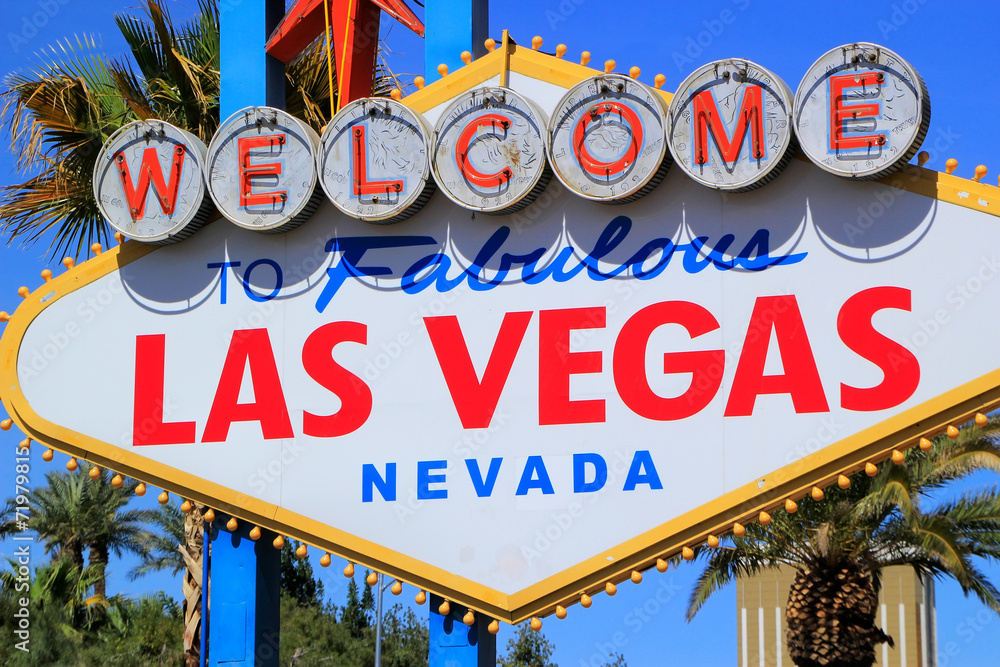 Welcome to Fabulous Las Vegas sign, Nevada