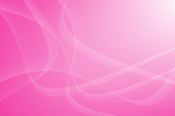 pink Light Wave Abstract Background