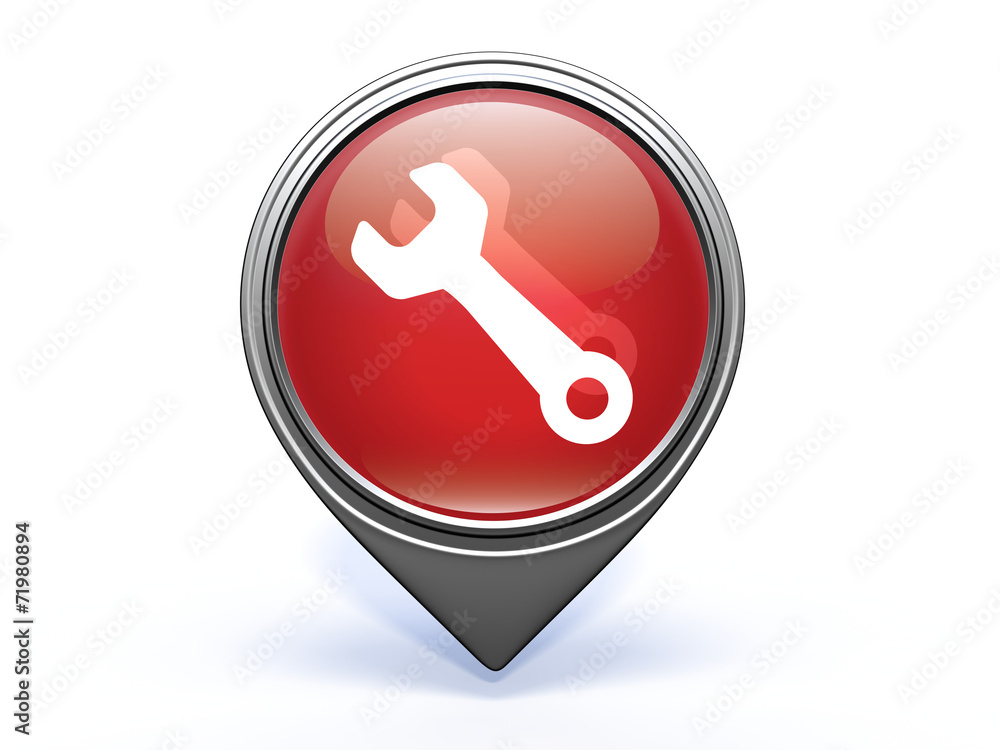 tools pointer icon on white background tools pointer icon on white background