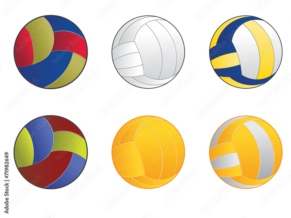 Fototapeta premium Volleyball Balls