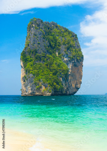 Sunny Waters Idyllic Seascape