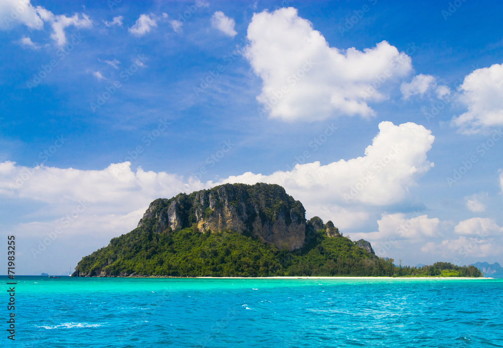 Fototapeta premium Blue Paradise Sea Scene