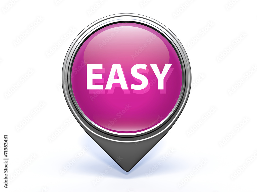 easy pointer icon on white background easy pointer icon on white background