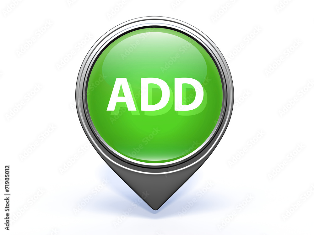 add pointer icon on white background add pointer icon on white background