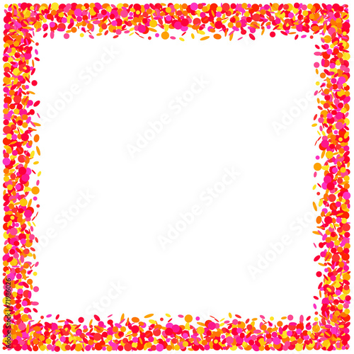 Wallpaper Mural Confetti frame Torontodigital.ca