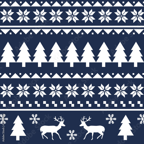 Seamless Christmas pattern