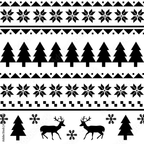 Seamless Christmas pattern