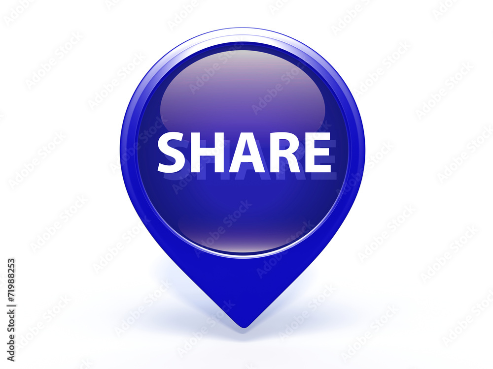 share pointer icon on white background share pointer icon on white background