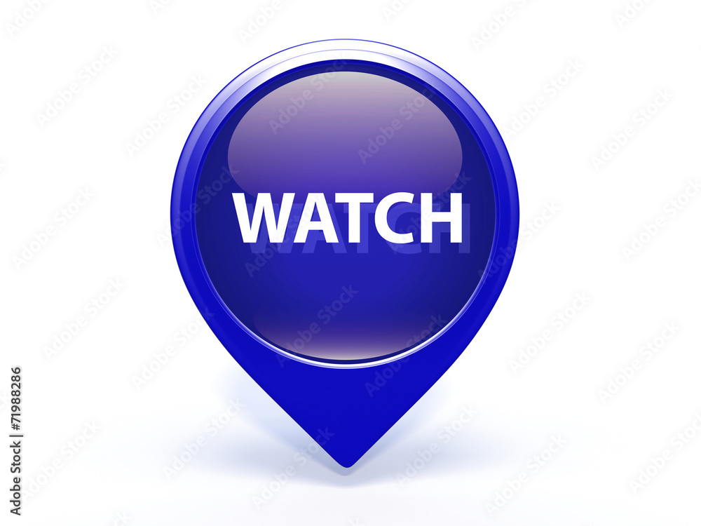 watch pointer icon on white background watch pointer icon on white background