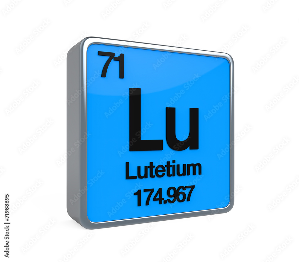 Lutetium Element Periodic Table