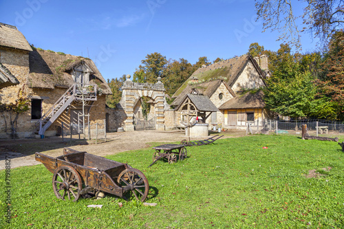 Farmhouse at Marie Antoinette's hamlet at Versailles photo