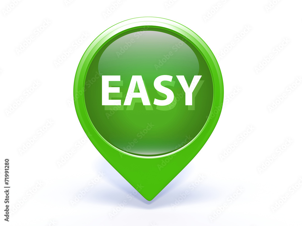 easy pointer icon on white background easy pointer icon on white background