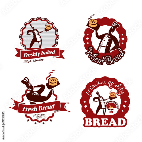 Bread. Vector format