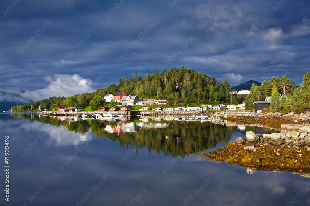 Norway - Fjord reflection